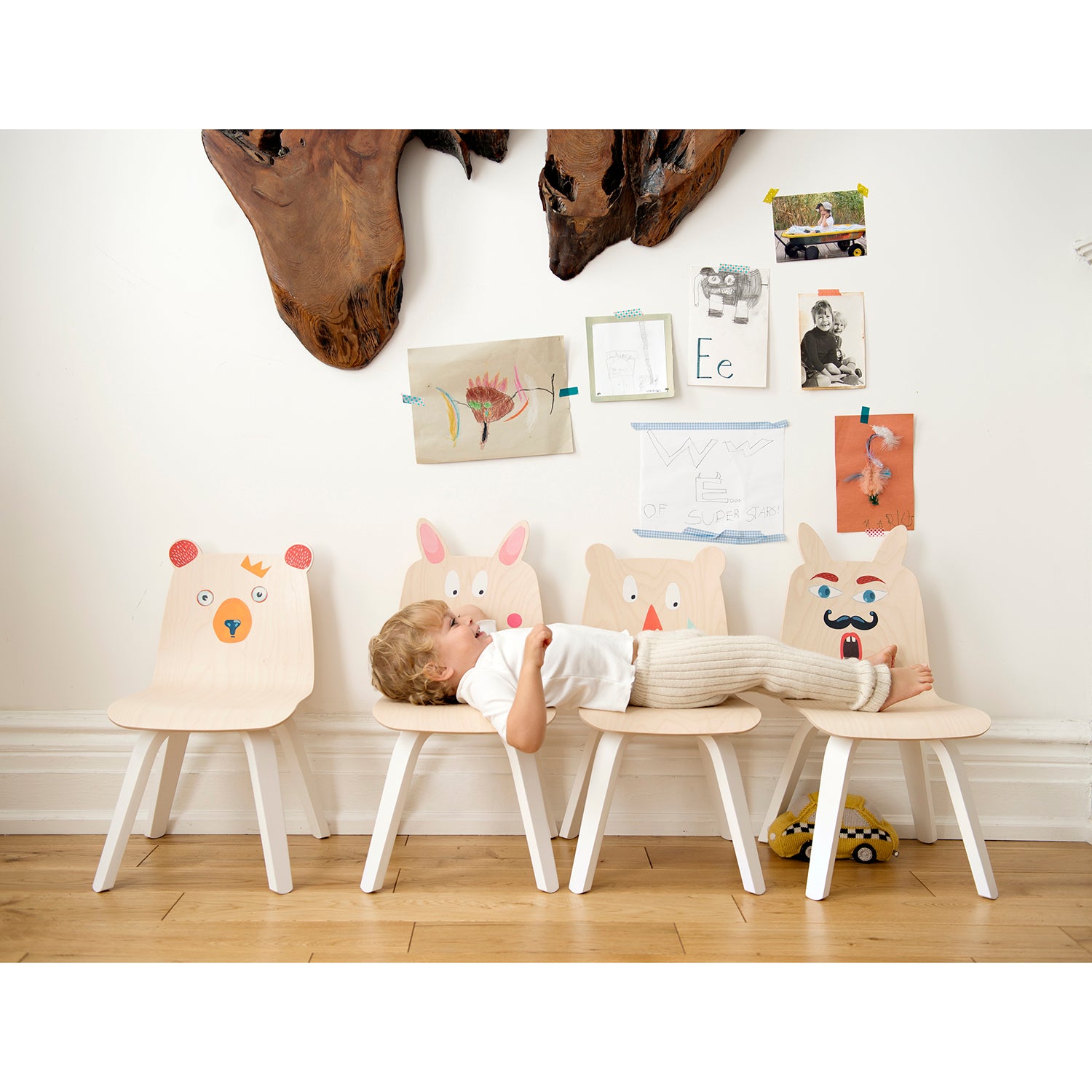 OEUF be good 2 Rabbit Chairs