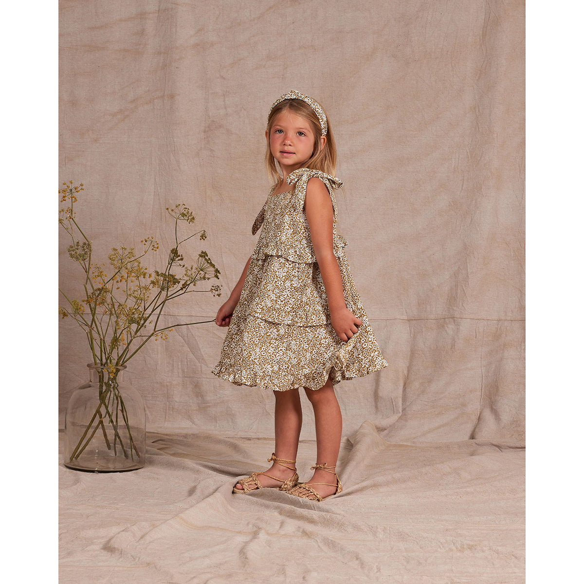 Rylee + Cru Ruffled Swing Dress