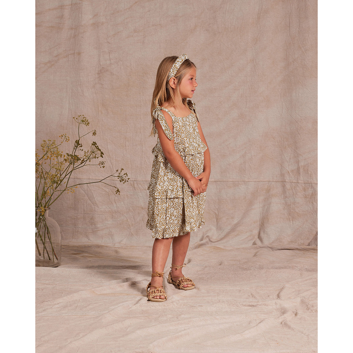 Rylee + Cru Ruffled Swing Dress