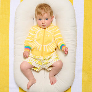The Bonnie Mob Rye Sunshine Cardigan for babies