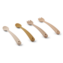 Load image into Gallery viewer, Liewood Shea silicone Feeding Set