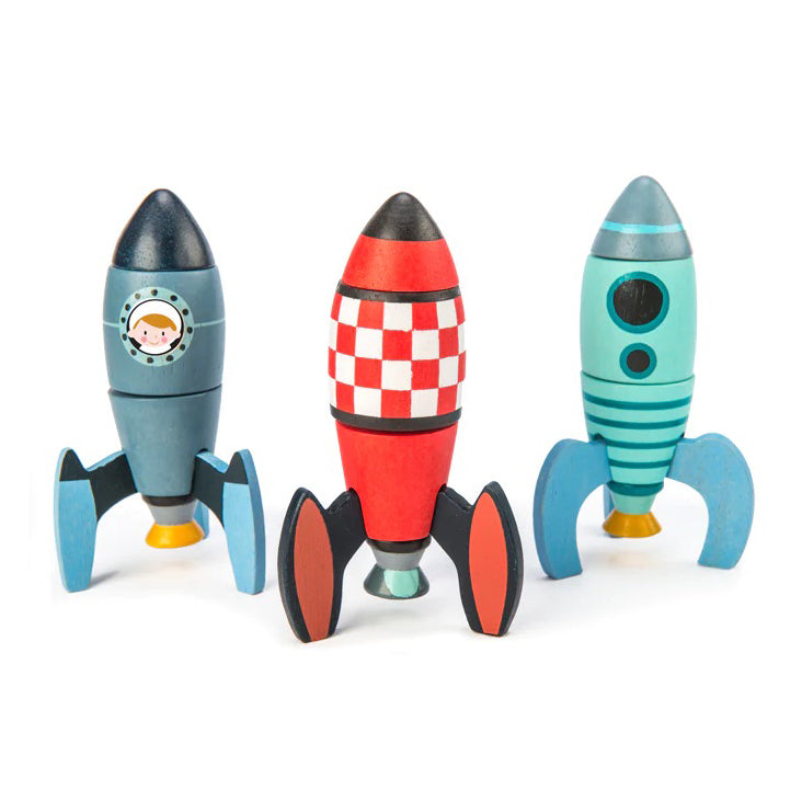 Tender Leaf Toys Rocket Construction