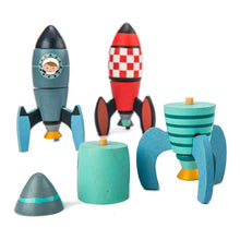 Load image into Gallery viewer, Tender Leaf Toys WOODEN Rocket Construction