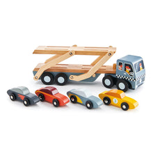 Load image into Gallery viewer, Tender Leaf Toys Car Transporter for boys/girls