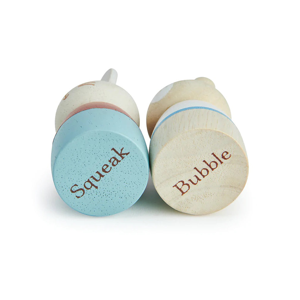 Tender Leaf Toys Sailway Boat with names
