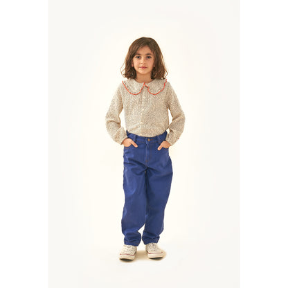 Tiny Cottons cotton Small Dots Shirt