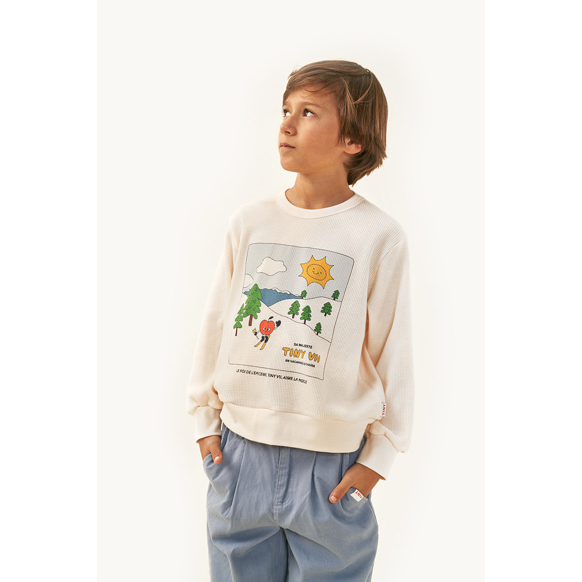 Tiny Cottons Sa Majeste Sweatshirt for girls