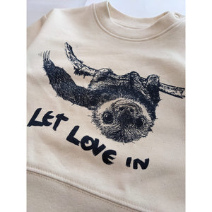 Lion Of Leisure Sloth Sweatshirt for kids/children