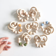 Load image into Gallery viewer, Bezisa Wooden Basics Rattle for babies