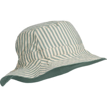 Load image into Gallery viewer, Liewood Sander Reversible Seersucker Sun Hat