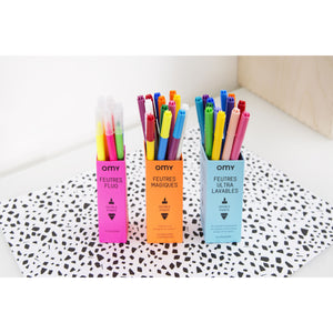 OMY Neon Felt Pens