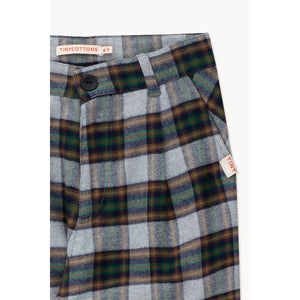 Tiny Cottons Check Pleated Trousers for kids/children