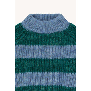 Tiny Cottons Big Stripes Mockneck Sweater for kids/children