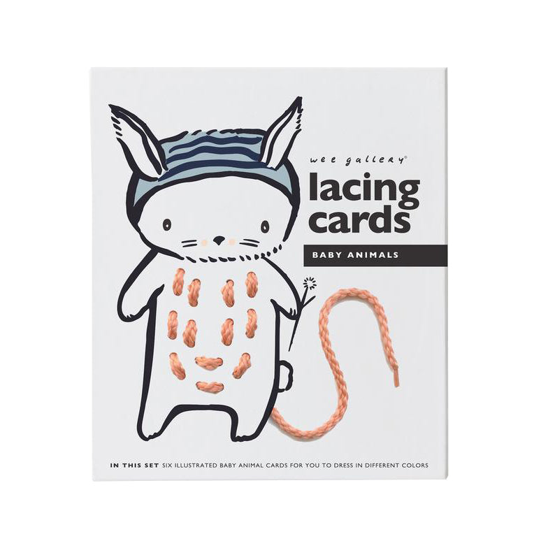 Wee Gallery Lacing Cards