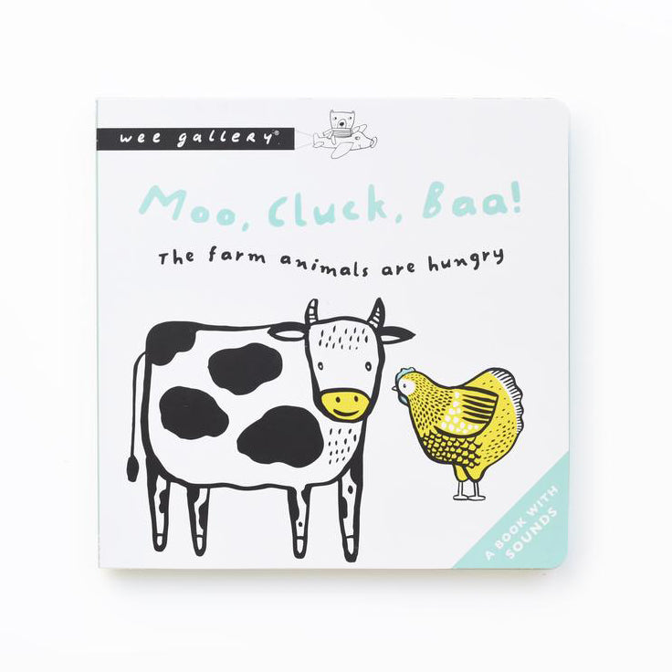 Wee Gallery Sound Book - Moo, Cluck, Baa!