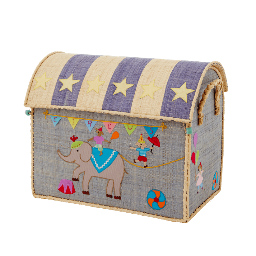 RICE Toy Basket Circus Theme