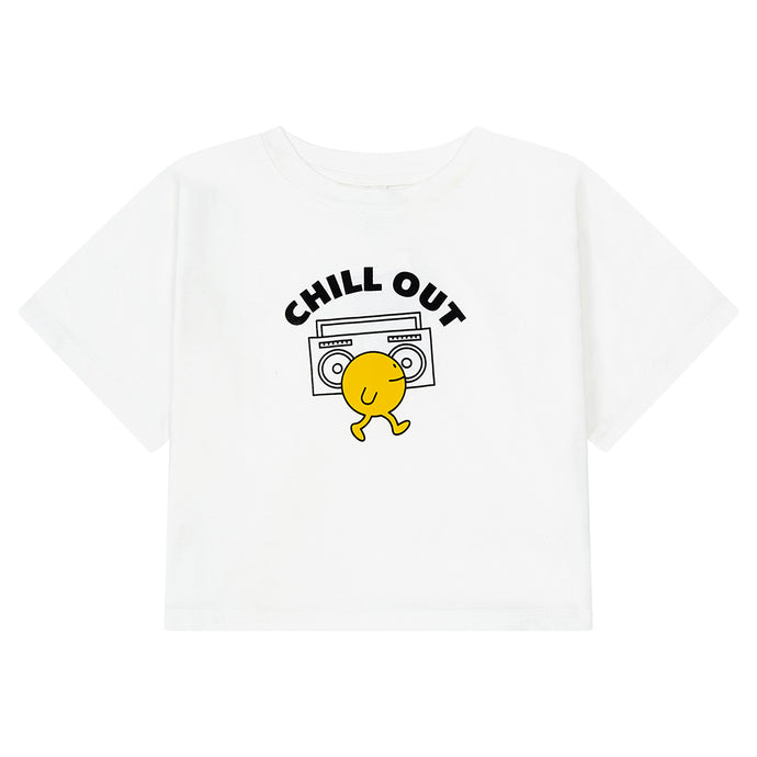 Shobu x Hundred Pieces Chill Out Crop Top