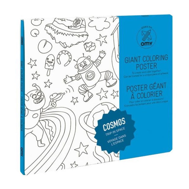 Omy Cosmos Giant Colouring Poster
