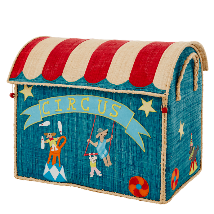 RICE Toy Basket Circus Theme