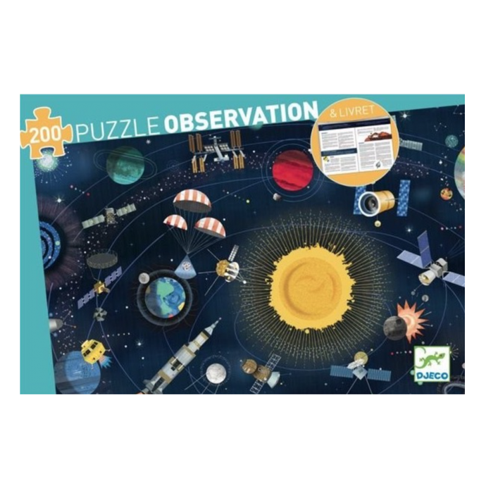 Djeco Observation Puzzle 200pcs - Space