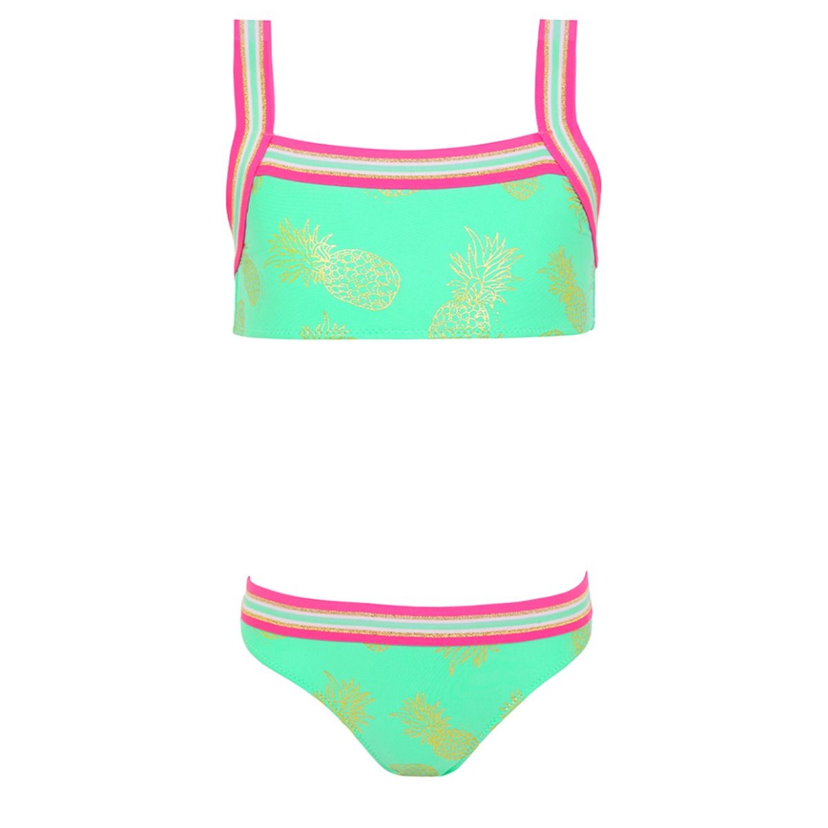 Sunuva Pineapple Cross Back Bikini