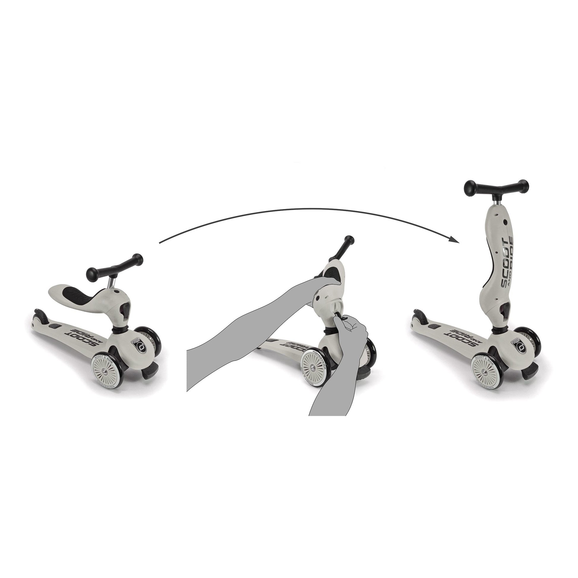 Scoot and Ride 2 in 1 Balance Bike / Scooter - Highwaykick 1