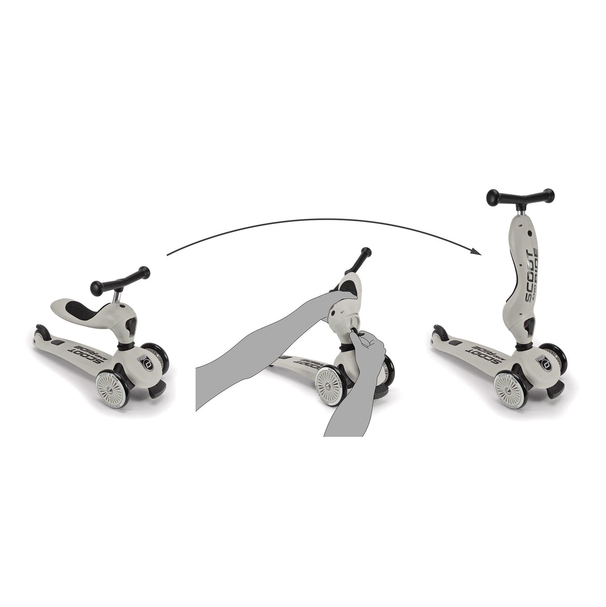 Scoot and Ride 2 in 1 Balance Bike / Scooter - Highwaykick 1