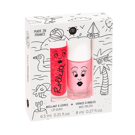 Nailmatic Duo Holiday - nail polish and lipgloss