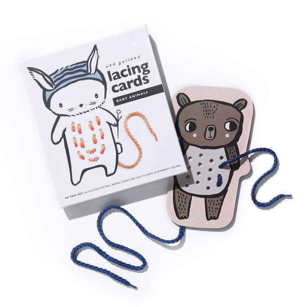 Wee Gallery Lacing Cards