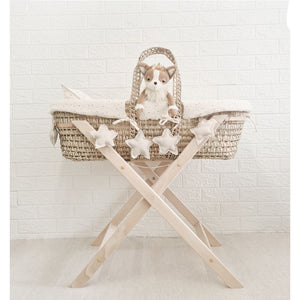Baby Shower Lux Beach Wood Moses Folding Stand