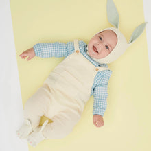 Load image into Gallery viewer, Meri Meri mint Bunny Baby Booties