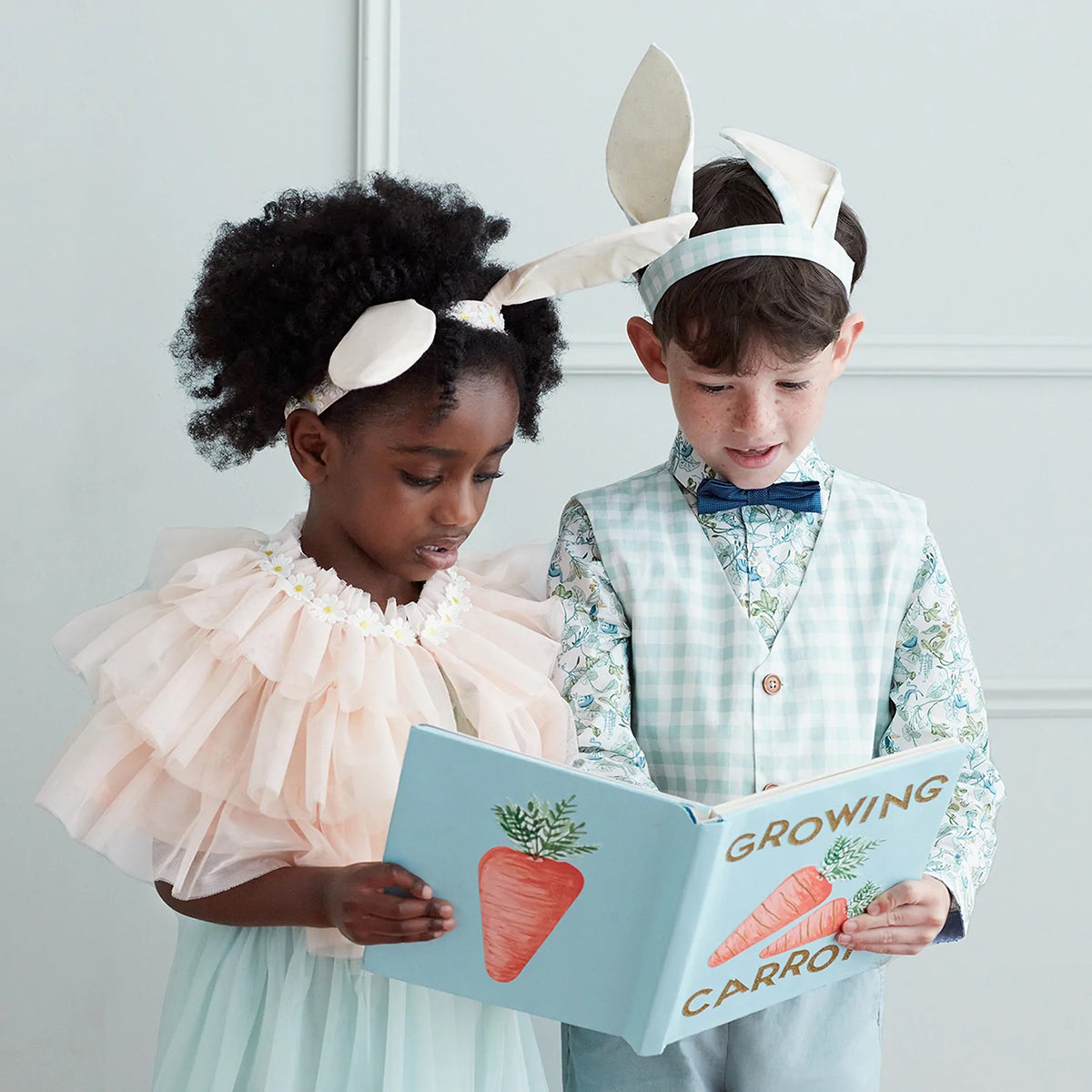 Meri Meri Gingham Bunny Costume for dressing up