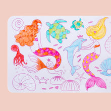 Load image into Gallery viewer, Super Petit Mini Playmat - Mermaid for toddlers