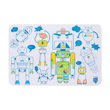 Load image into Gallery viewer, Super Petit Mini Playmat - Robot for toddlers