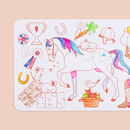 Super Petit Mini Playmat - Pony Club for kids/children