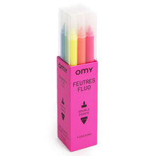 Load image into Gallery viewer, OMY Neon Felt Pens