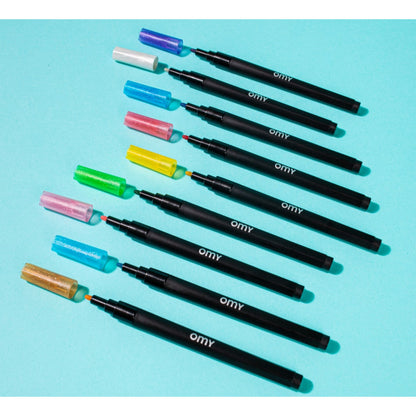 OMY Glitter markers