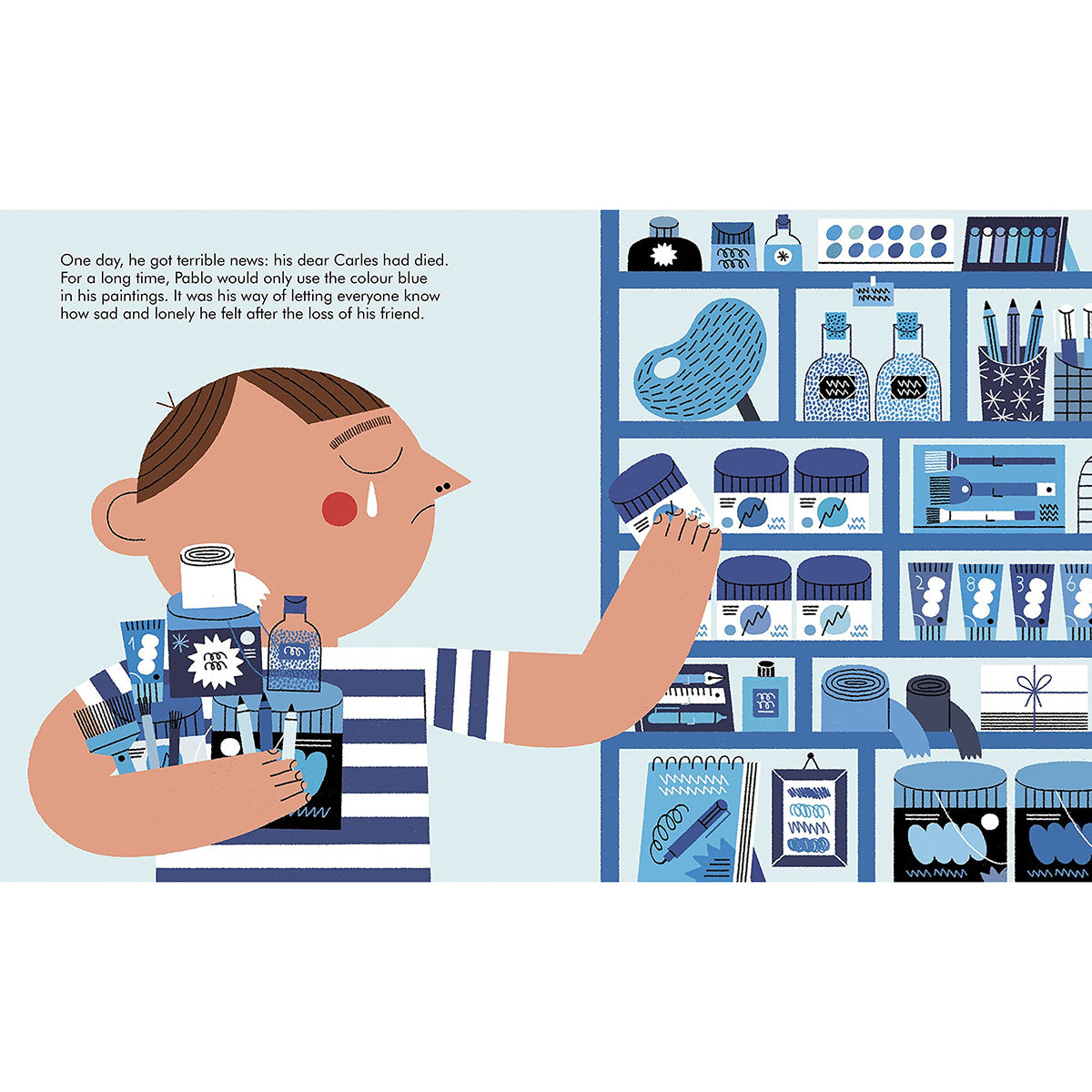 Pablo Picasso book for kids/children