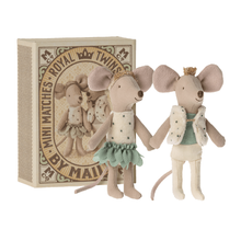 Load image into Gallery viewer, Maileg Royal Twin Mice In Matchbox