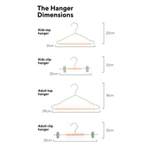 Load image into Gallery viewer, Mustard Made Adult Clip Hanger in Sage