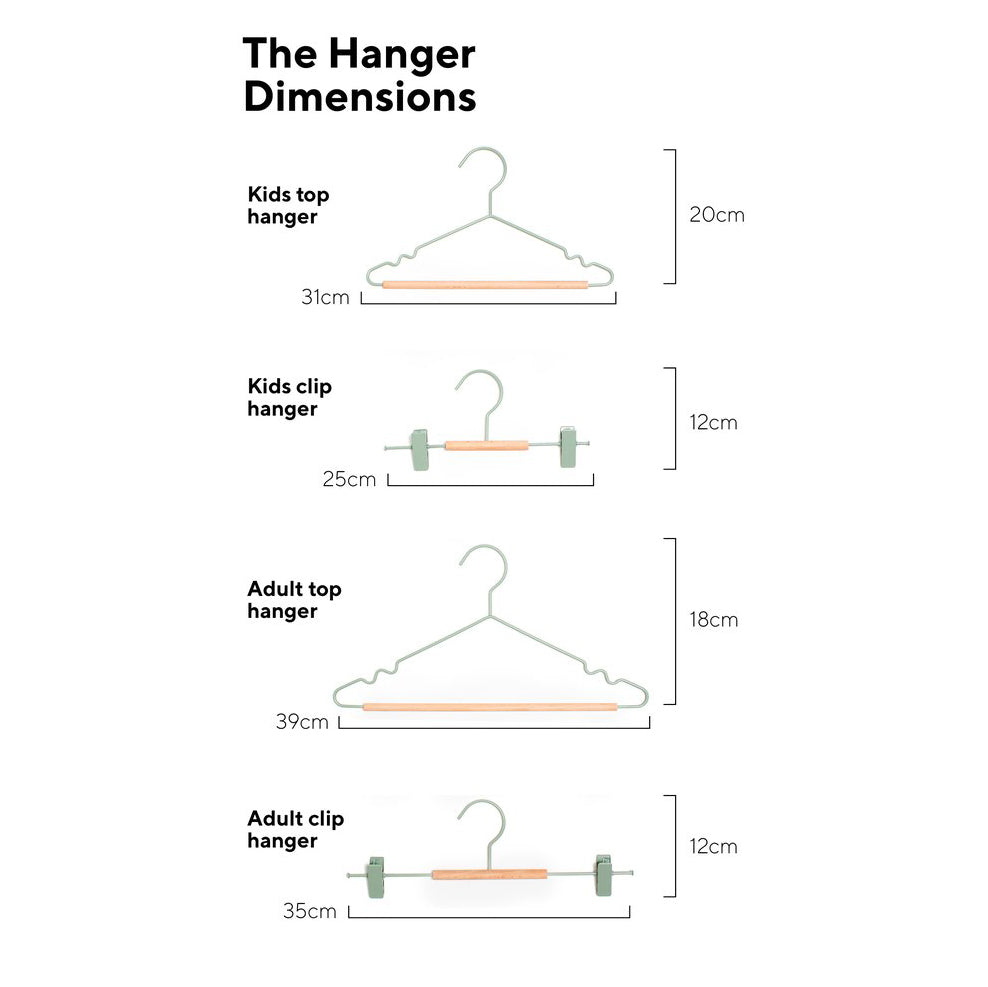 Mustard Made Adult Top Hanger in Sage