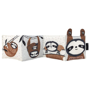 Wee Gallery Cloth Book swing sloth