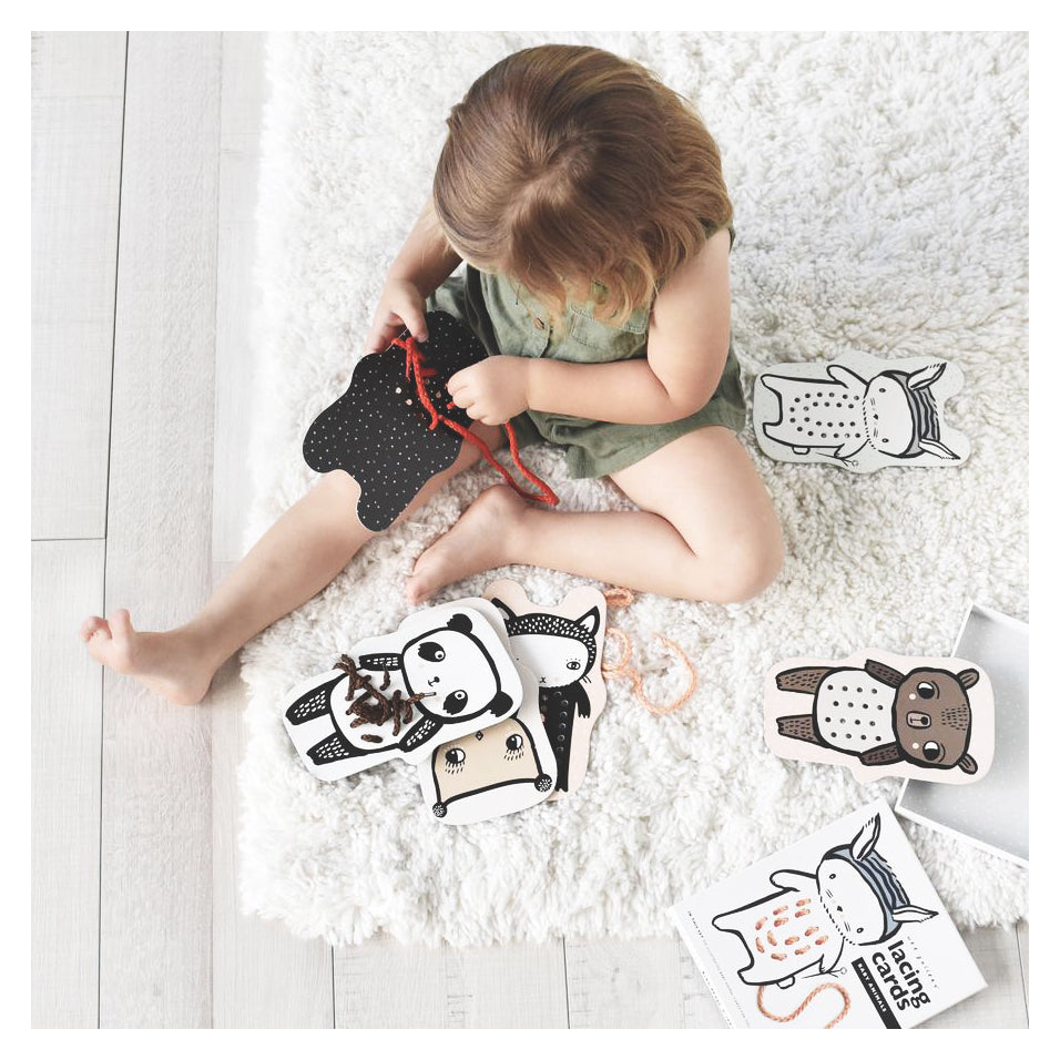Wee Gallery Lacing Cards