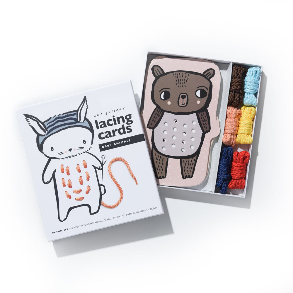 Wee Gallery Lacing Cards
