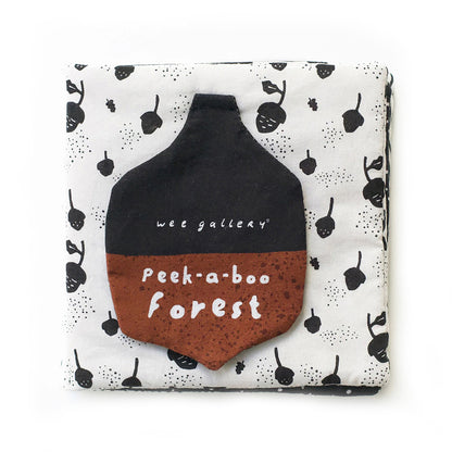 Wee Gallery Soft Cloth Book - Peekaboo Forest