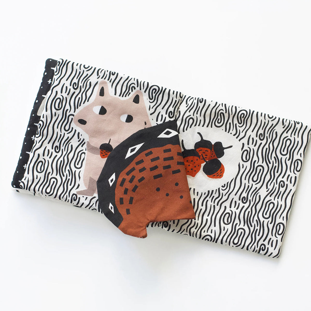 Wee Gallery Soft Cloth Book - Peekaboo Forest