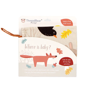Thread Bear Design Where is Baby Activity Book
